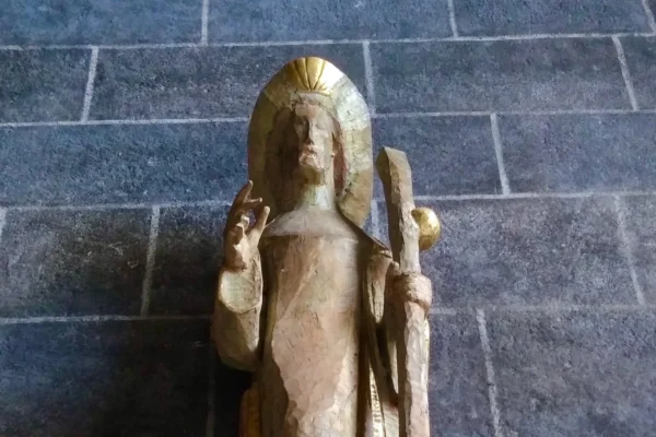 Statue de Saint-Jacques à la Cathédrale du Puy